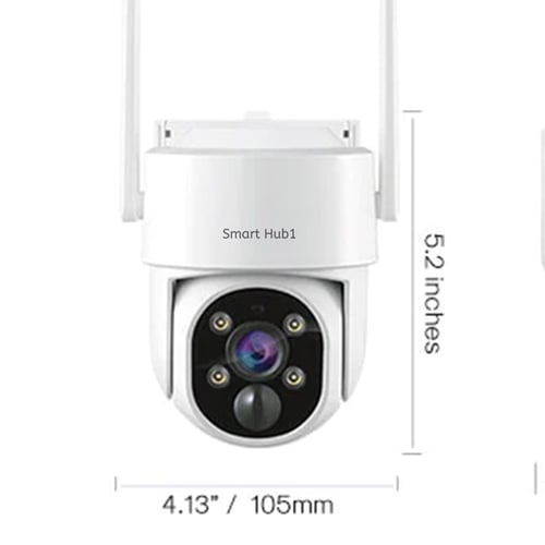 نظام كاميرات مراقبة بالطاقة الشمسية متحركة 4 كامير...