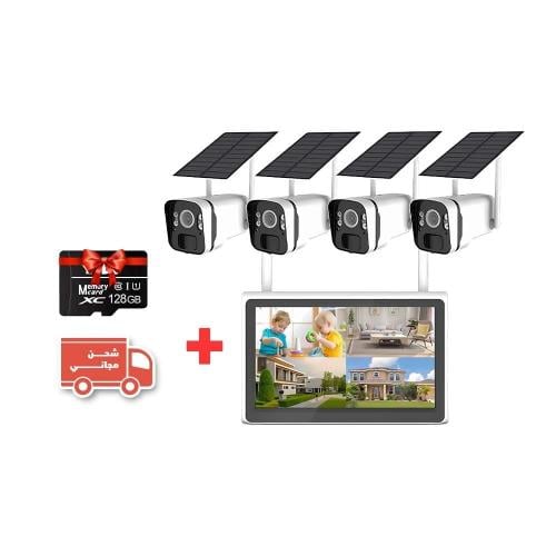بكج كاميرات مراقبة CM16 + هدية ميموري كارد 128GB
