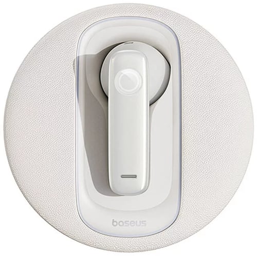 سماعة واحدة ايربودز بيسوس C-Mic CM10 Smart – أبيض