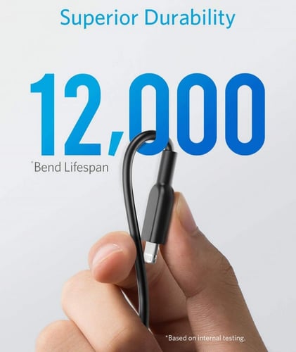 كيبل أنكر باور لاين يو إس بي الي لايتنينق 1.8 م -...