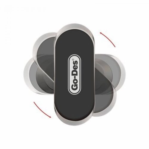 حامل جوال مغناطيسي بزاوية دوران 360 درجة من Go-Des...