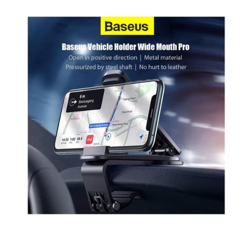 حامل هاتف بيج ماوث برو يثبت بالزجاج الأمامي للسيار...