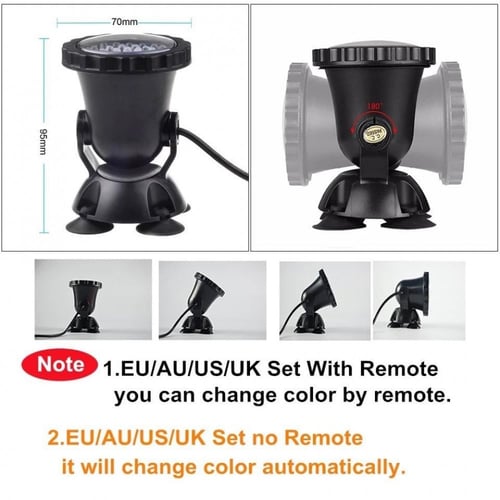 إضاءة الأحواض المائية