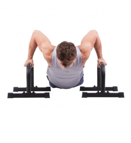 ديب بار زوج من قضبان الحديد الصلب لتمارين القوة