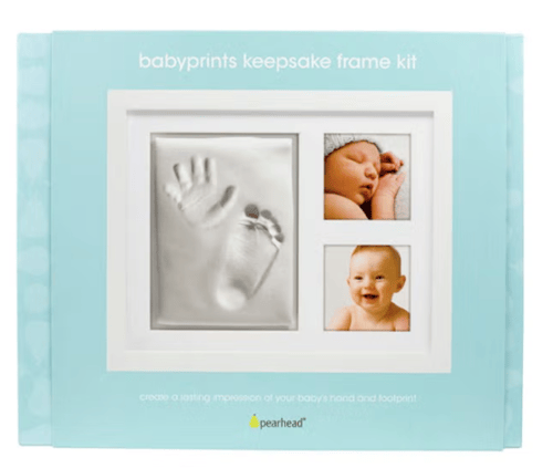 طقم إطارات صور لبصمة قدم ويد الطفل