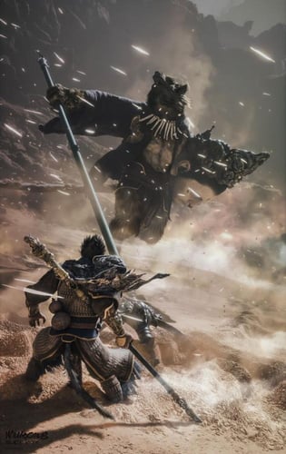 لعبة بلاك ميث اعلئ نسخة Black Myth: Wukong Edición...