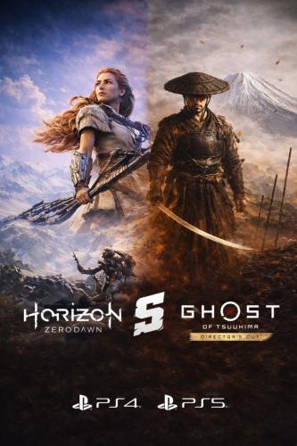 لعبتين فاخرتين غوست + هورايزن للسوني (Ghost + Hori...