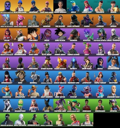 تأجير حساب سوني فوق 80 سكن + سكن سكلتون البنفسجي +...