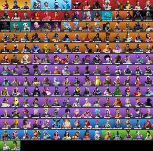 تأجير حساب سوني + فوق 195 سكن + طور الزومبي القديم...