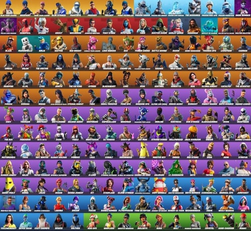 تأجير حساب سوني + فوق 190 سكن + سكن هارلي كوين + ف...