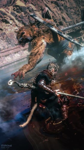 لعبة بلاك ميث اعلئ نسخة Black Myth: Wukong Edición...