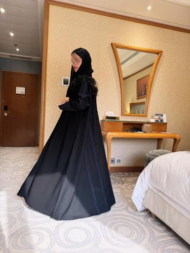 عباية اصالة تحديد كحلي