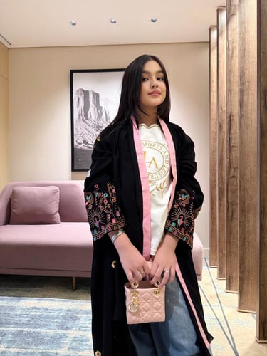 عباية جنان اسود