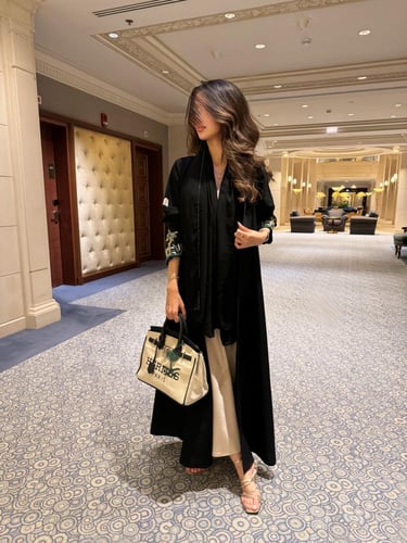 عباية نجد اسود