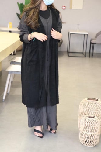 عباية + قطعة خارجية + الطرحة