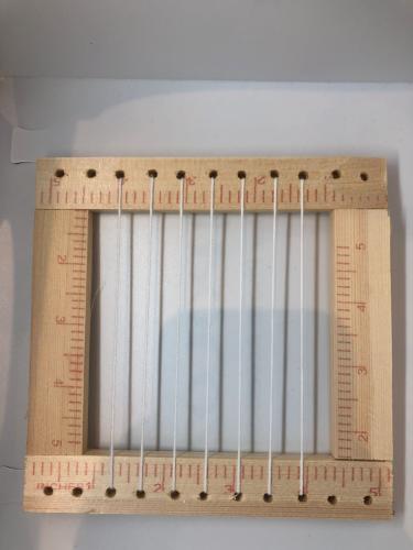 نول خشبي 15*15 (مع حبل )