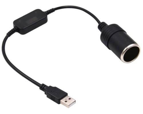 محول من 5 فولت الى 12 فولت منفذ ولاعة السيارة الى...