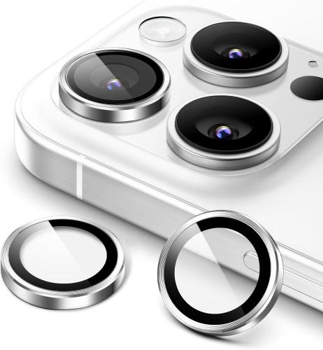 واقي عدسة الكاميرا لايفون 15 برو ماكس، غطاء حلقي ف...