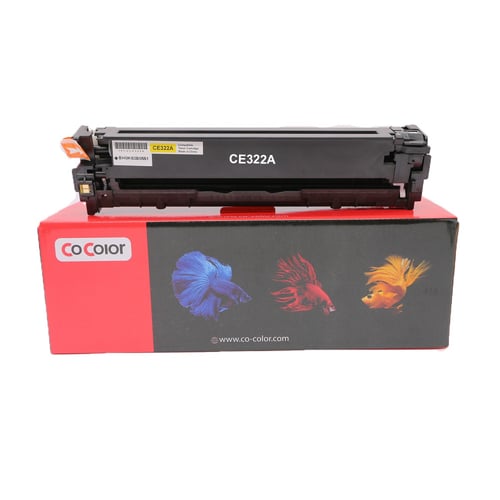 طقم طابعة حبر ليزر 128A ملونة CE323A CE322A CE321A...