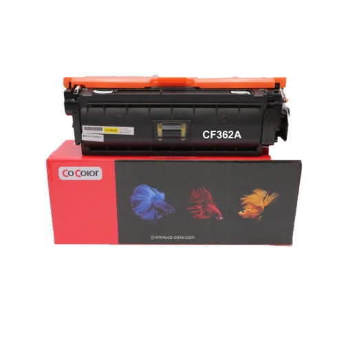 حبر طابعة ليزر 508A اصفر CF362A متوافق مع طابعات H...