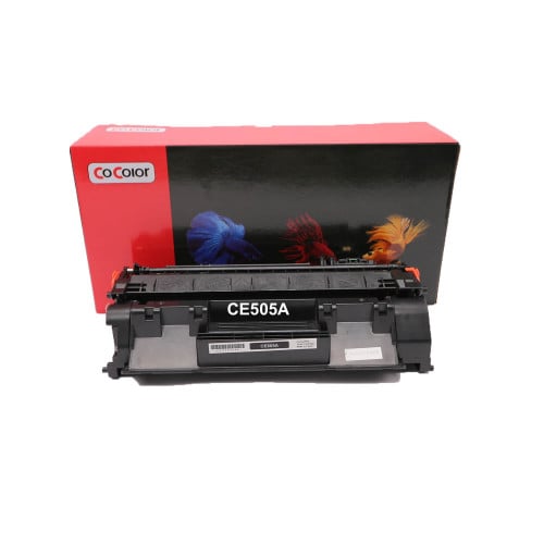 حبر طابعة ليزر 05A اسود CE505A متوافق مع طابعات ات...