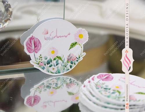 تاق ( الورد الوردي )