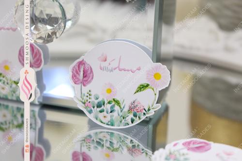 تاق ( الورد الوردي )