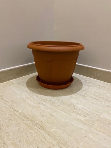 مركن زرع بلاستيك دائري