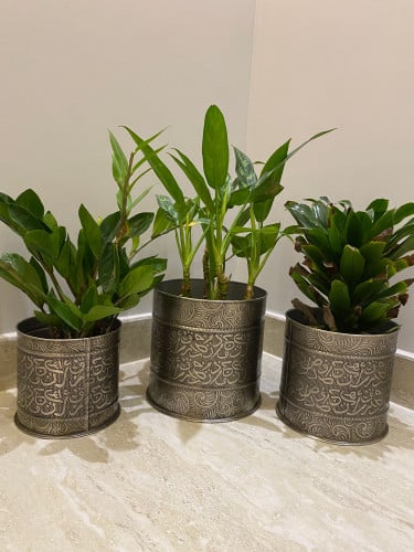 وعاء حديد فضي