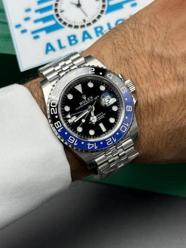 ساعة رولكس GMT باتمان اعلى مكينة سوبر كلون