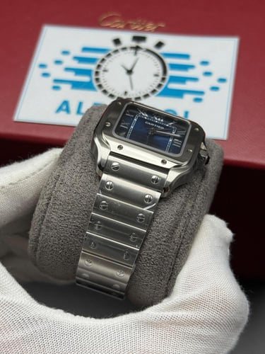 ساعة كارتير سانتوس مقاس 35 سوبر كلون