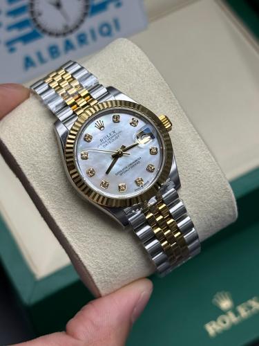 ساعة رولكس ديت جست نسائية سوبر كلون