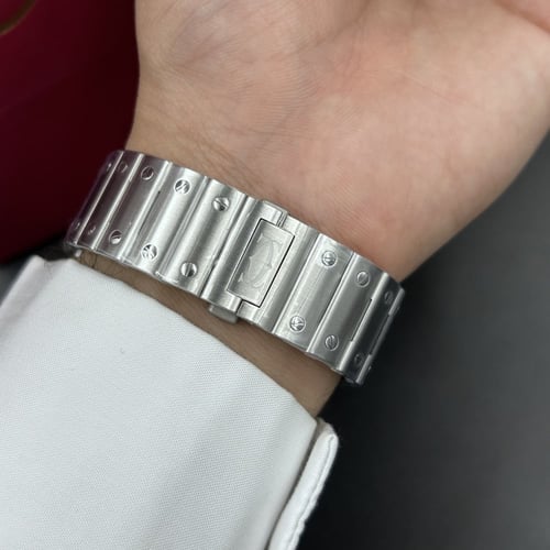 ساعة كارتير سانتوس أخضر سوبر كلون