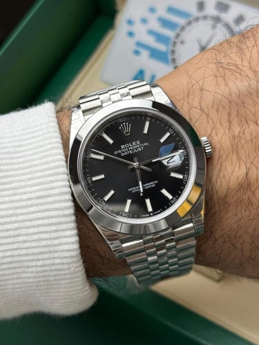 ساعة رولكس ديت جست اعلى مكينة سوبر كلون