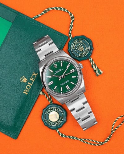 ساعة رولكس أويستر بربتشوال كوبي سويس