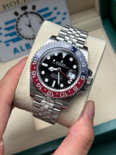 ساعة رولكس GMT البيبسي اعلى مكينة كوبي سويس