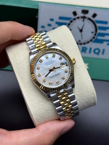 ساعة رولكس ديت جست نسائية سوبر كلون