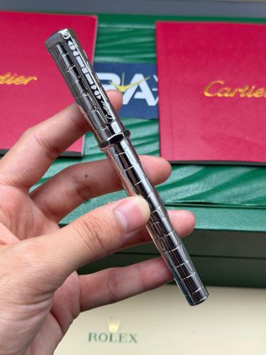 قلم كارتير سانتوس دومو دو فضي ماستر كوالتي (غطاء)