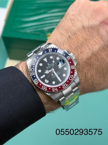 ساعة رولكس GMT البيبسي أويستر كوبي سويس