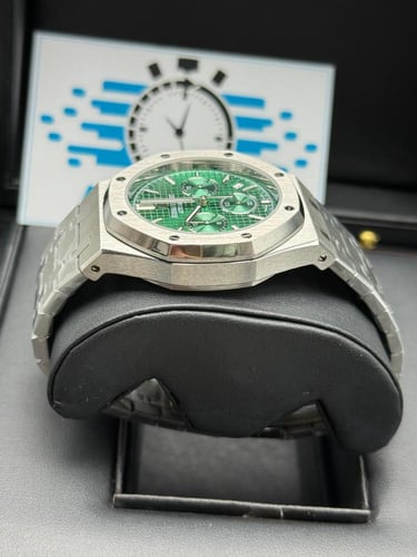 ساعة AP أوديمار رويال اوك أخضر كرونوقراف هاي كوالت...