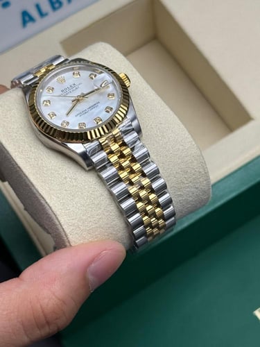 ساعة رولكس ديت جست نسائية سوبر كلون