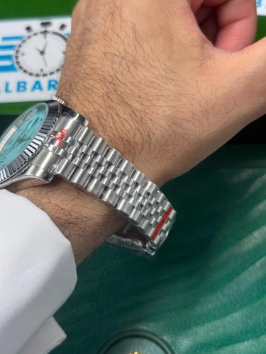 ساعة رولكس ديت جست أرقام عربية درجة أولى