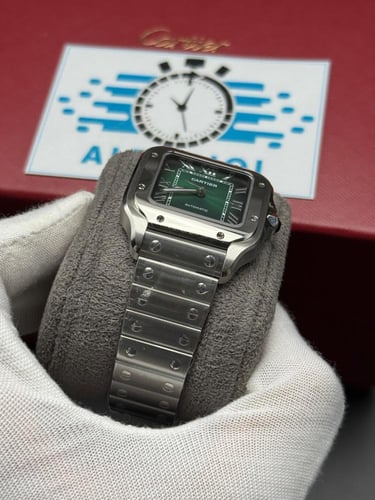 ساعة كارتير سانتوس مقاس 35 سوبر كلون