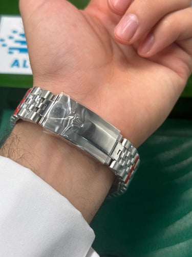 ساعة رولكس ديت جست أرقام عربية درجة أولى