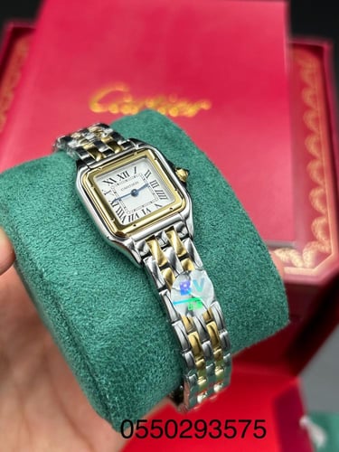 ساعة كارتير بانثر نسائي مقاس 22 كوبي سويس