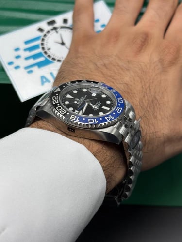 ساعة رولكس GMT باتمان اعلى مكينة سوبر كلون