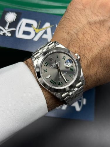 ساعة رولكس ديت جست ومبيلدون اعلى مكينة سوبر كلون