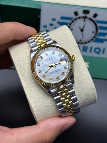 ساعة رولكس ديت جست نسائية سوبر كلون