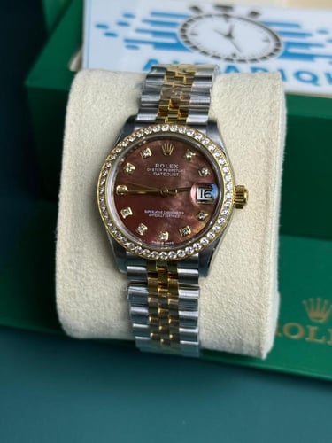 ساعة رولكس ديت جست صدف نسائي سوبر كلون