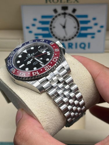 ساعة رولكس GMT البيبسي اعلى مكينة كوبي سويس